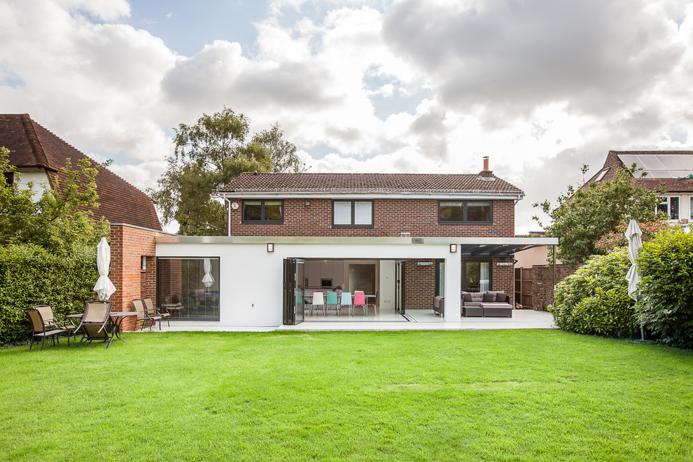 Contemporary exterior in Surrey.