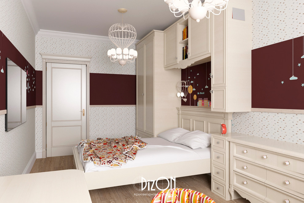 Спальня для юной принцессы-первоклассницы