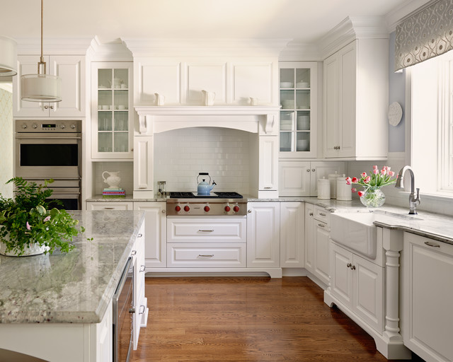 Lovely White - Traditional - Kitchen - Raleigh - by The Kitchen Studio, Inc