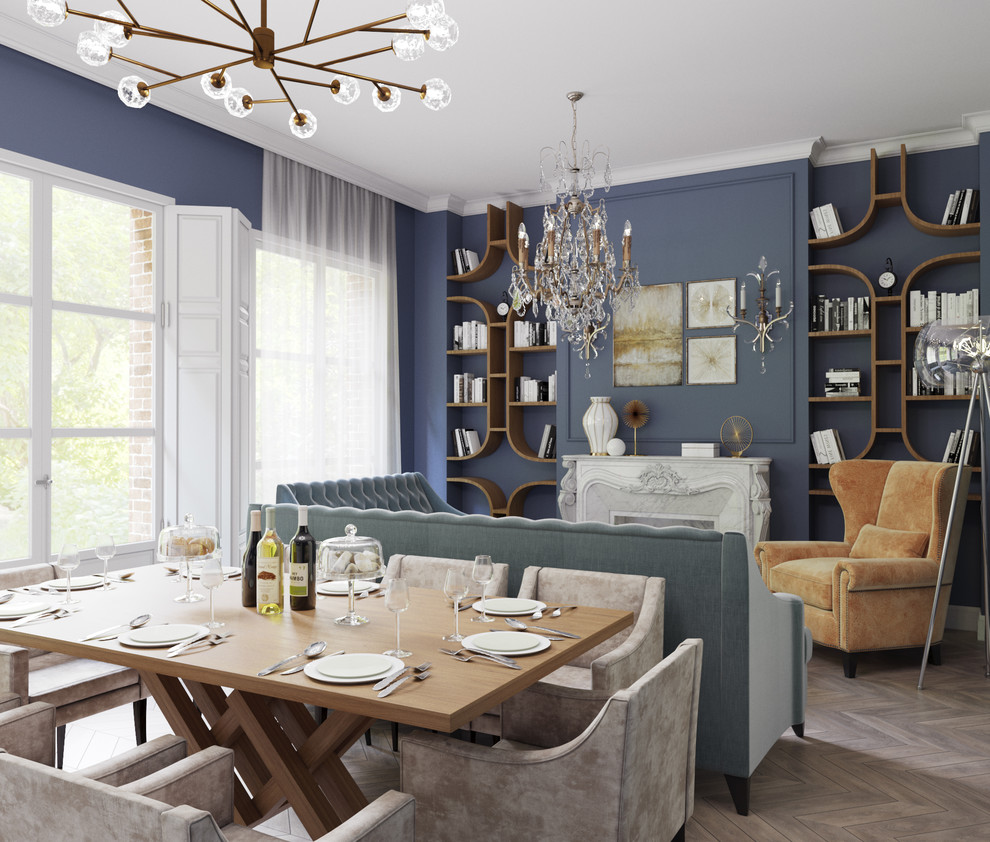 "Глубокий синий"