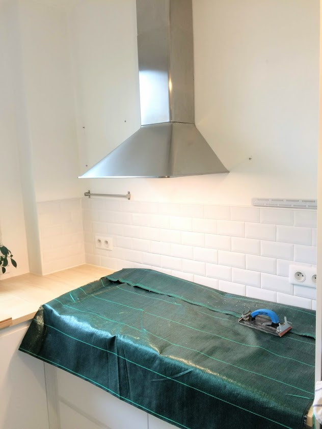 CUISINE: rénovation complète de cette pièce de 9m2