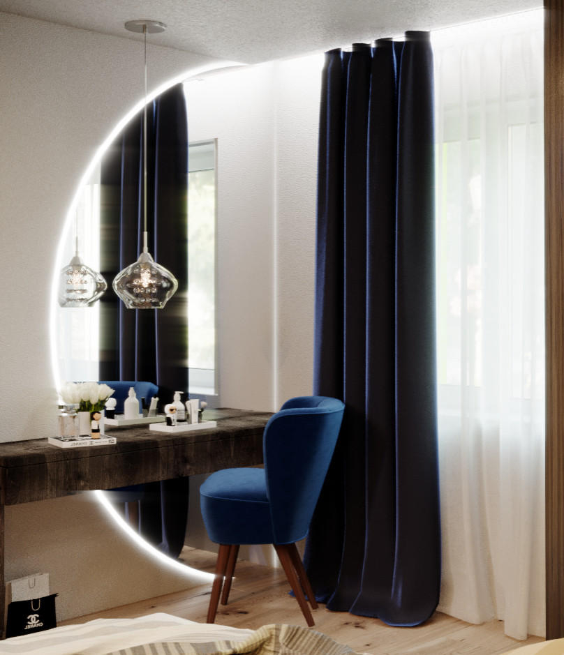 Интерьер на лесной