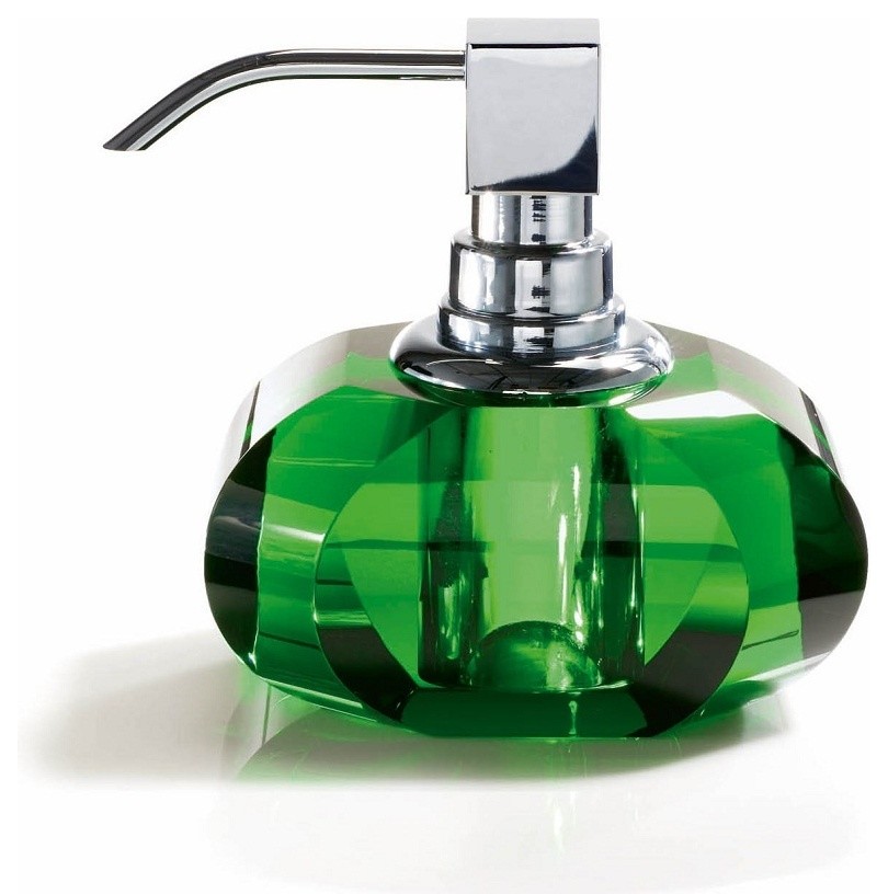 Harmony Crystal Soap Dispenser Contemporary Soap & Lotion