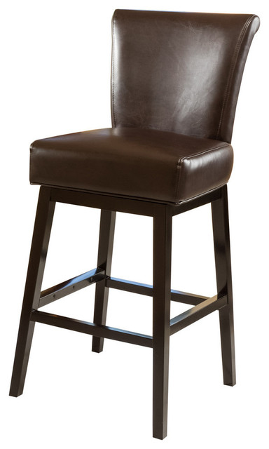 leather swivel bar stools with arms