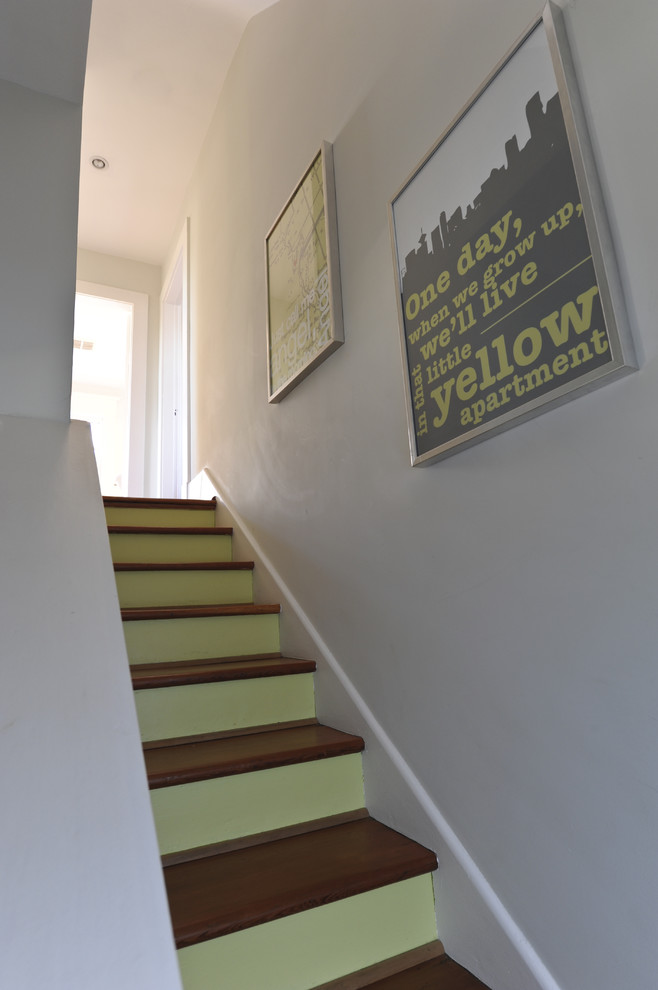 Inspiration for an eclectic staircase remodel in Vancouver
