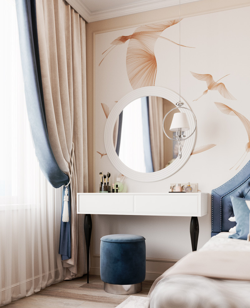 Выдержанный интерьер в неоклассическом стиле