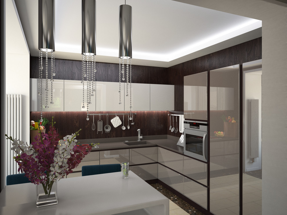 Квартира на ярославском шоссе. Кухня.