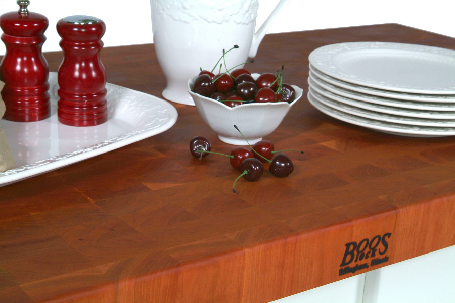 2.25" Thick Cherry End Grain Countertop - 32"W