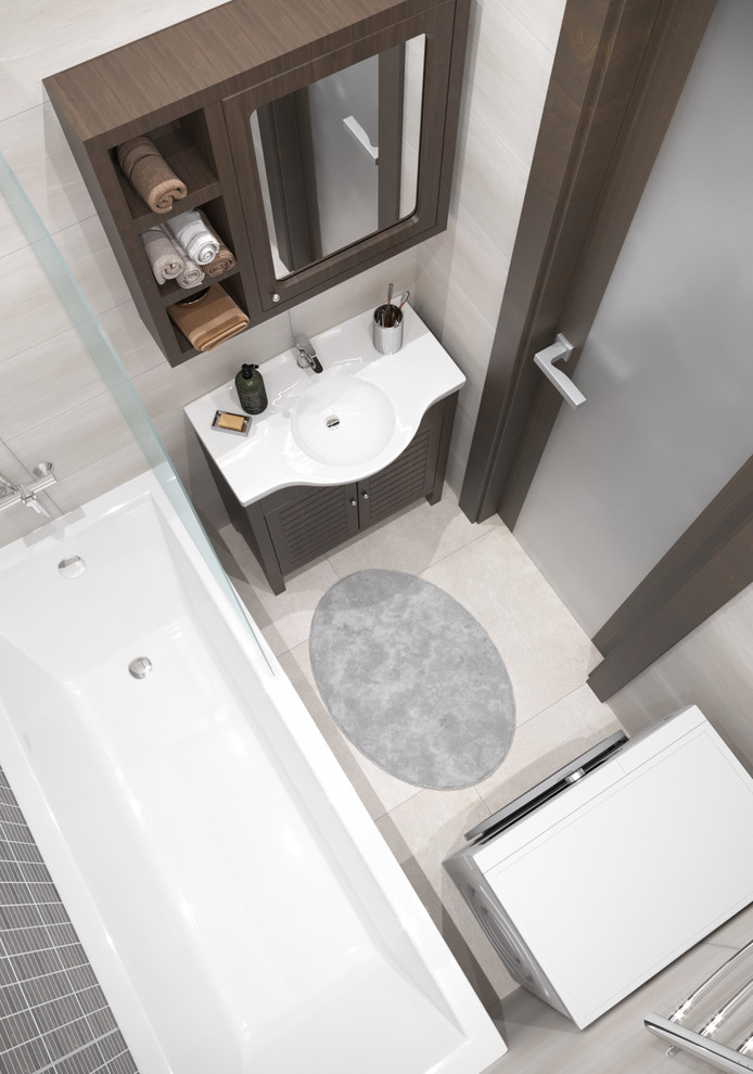 Трёхкомнатный модуль в стиле Лофт