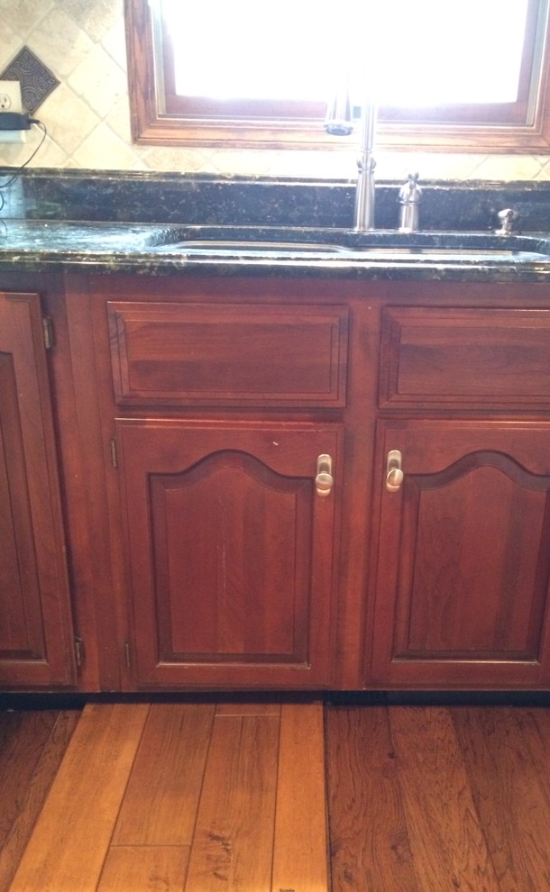 Are the maple floors better with the cherry cabinets