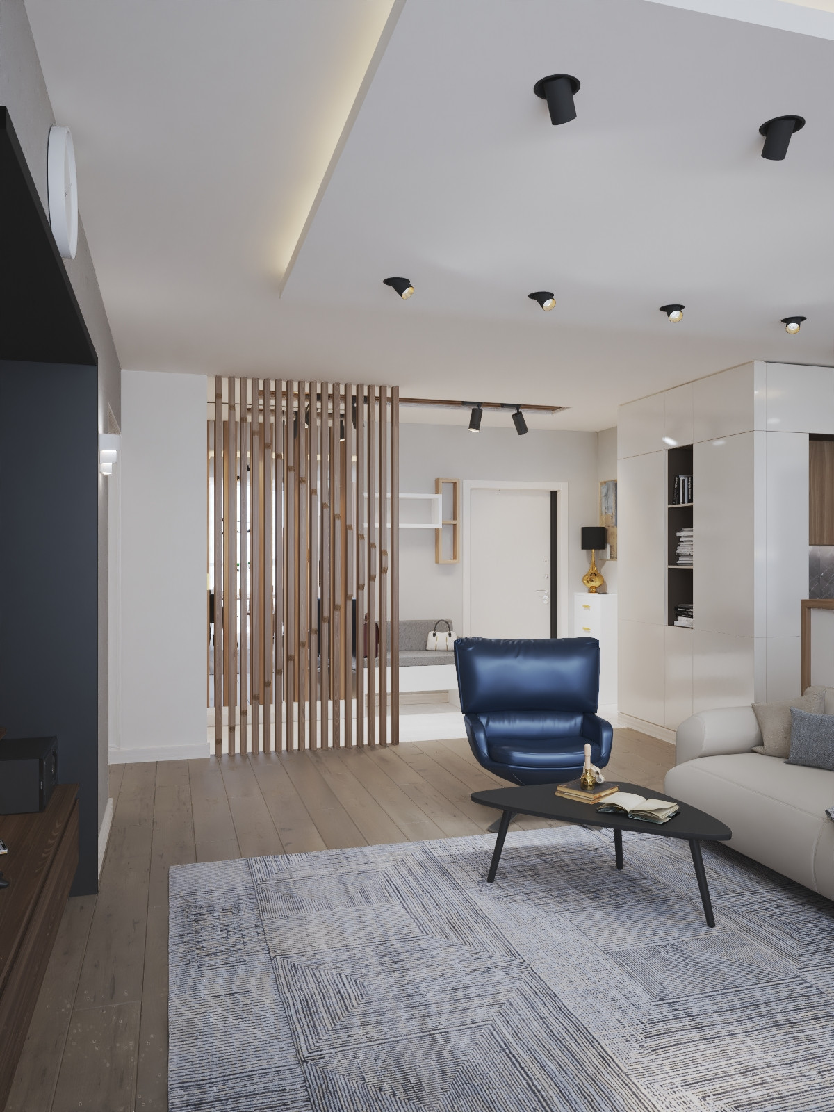 Трехкомнатная квартира №2 / Чебоксары / 2020 год