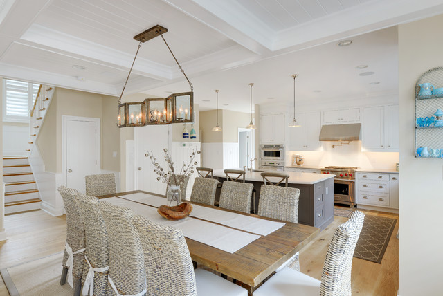 JACOBS RESIDENCE, CUSTOM HOME stile-marinaro-sala-da-pranzo
