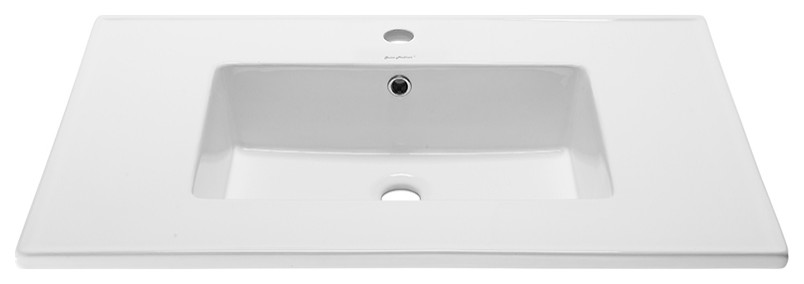 Voltaire 31" Vanity Top Sink with Single Faucet Hole