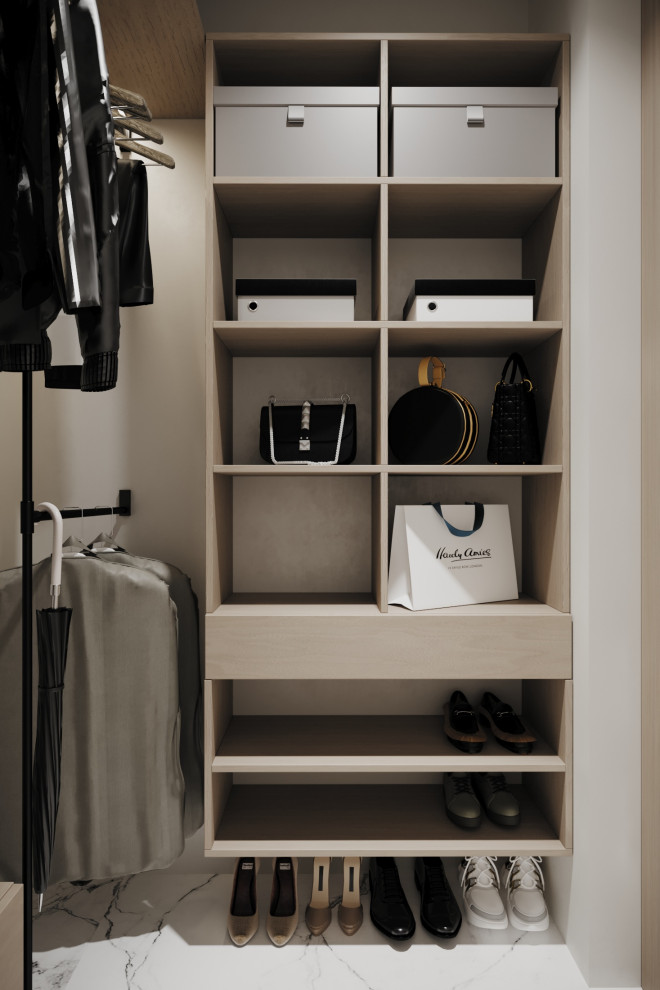 Уютная квартира в спокойных светлых оттенках