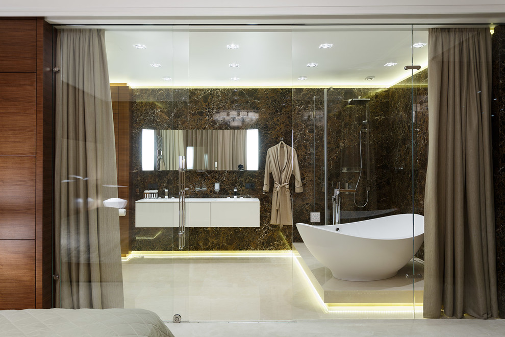 Стеклянные перегородки в квартире