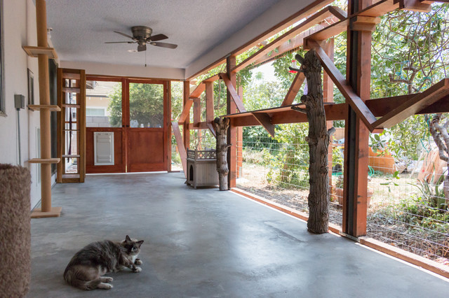 Arcadia Catio Rustic Patio Los Angeles By Finesse Inc