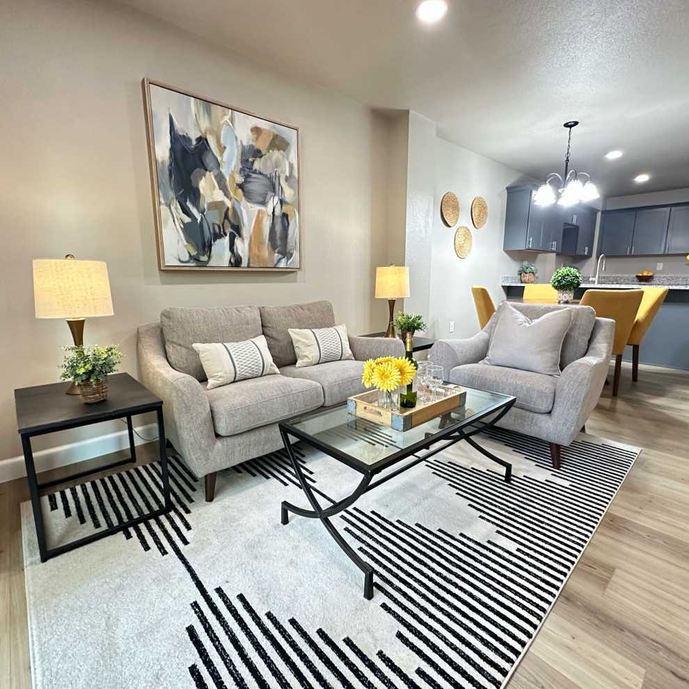 Modern Room Staging and Design
