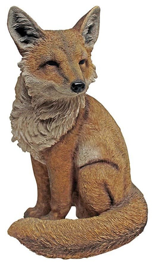 Fox Garden Statue Sculpture Contemporary Statues And Yard Art By Xoticbrands Home Decor - Concrete Fox Garden Statue Fox Garden Statue Sculpture Contemporary Statues And Yard Art By Xoticbrands Home Decor - Concrete Fox Garden Statue