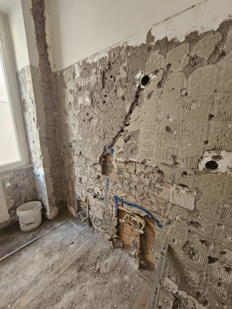 Ristrutturazione monolocale a Monti