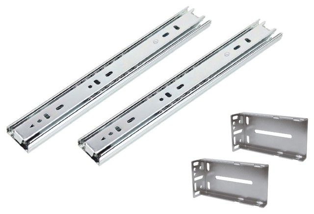 10 Full Extension Ball Bearing Side Mount Drawer Slide Pair Of 8