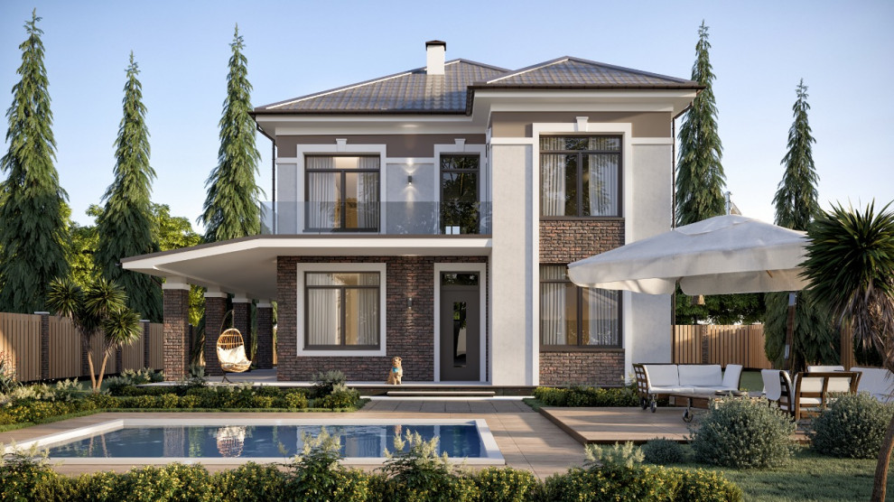 Проект индивидуального дома в г.Сочи