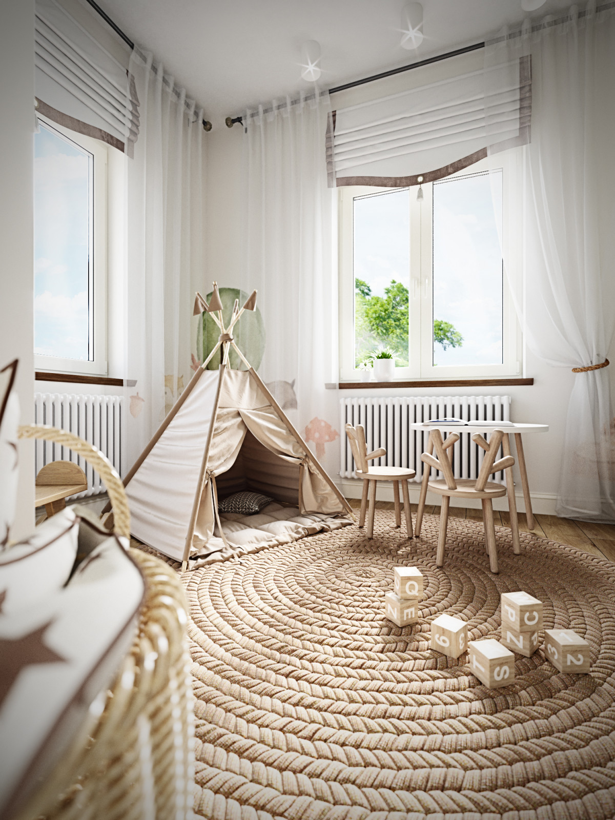 Интерьер уютного дома в Москве