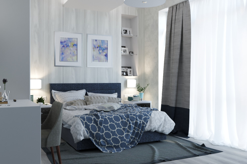 Дизайн проект  квартиры 114 м2 в стиле "Неоклассика"