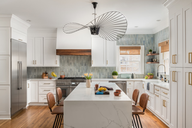 Complete Kitchen Remodel nyklassisk-koekken