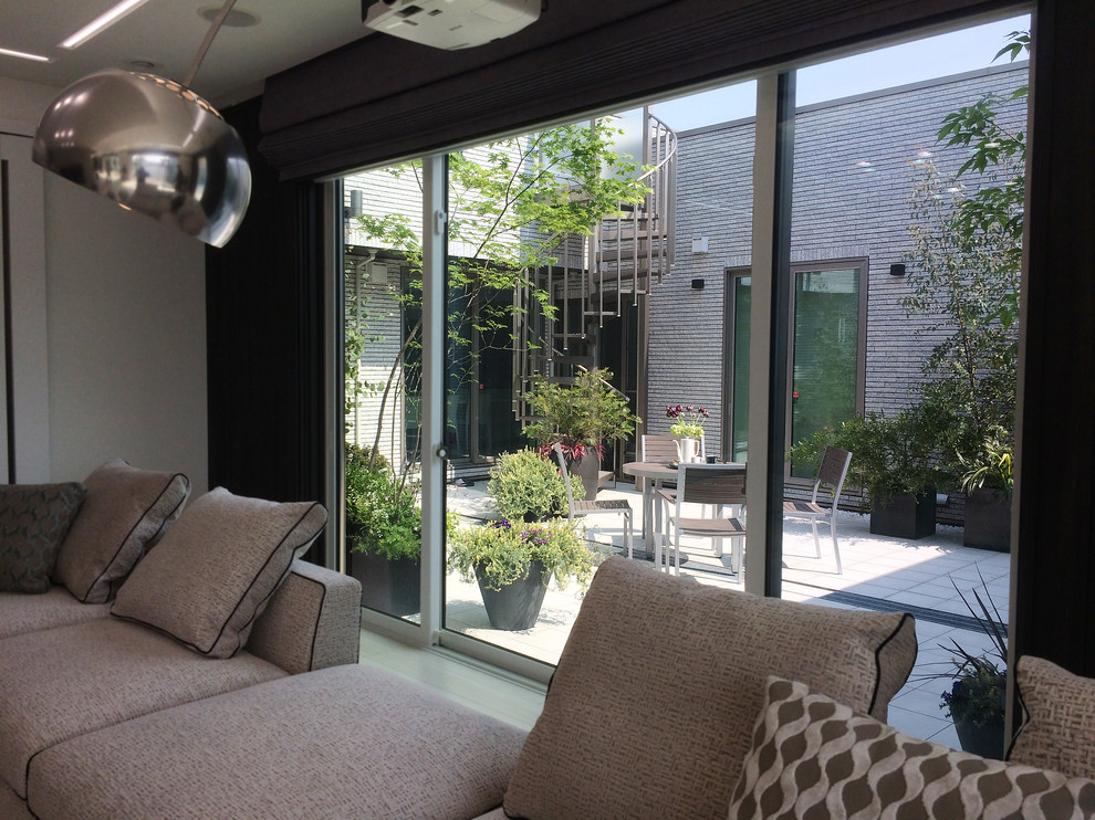 Home design - modern home design idea in Tokyo