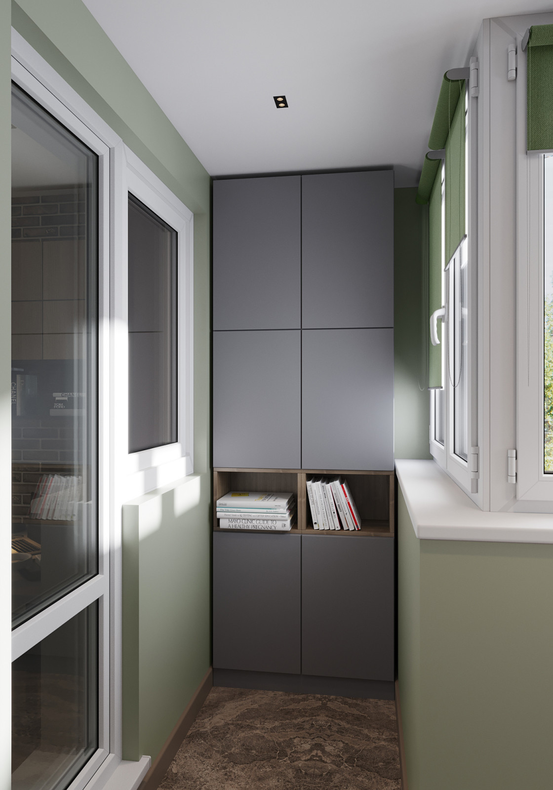 Квартира на Перервинском бульваре (85,25 м2) - СПОНТАННОСТЬ