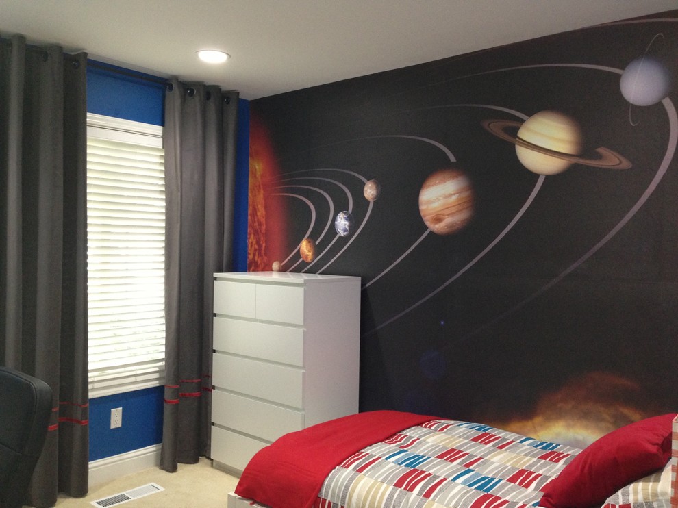 Contemporary kids' room in San Francisco.
