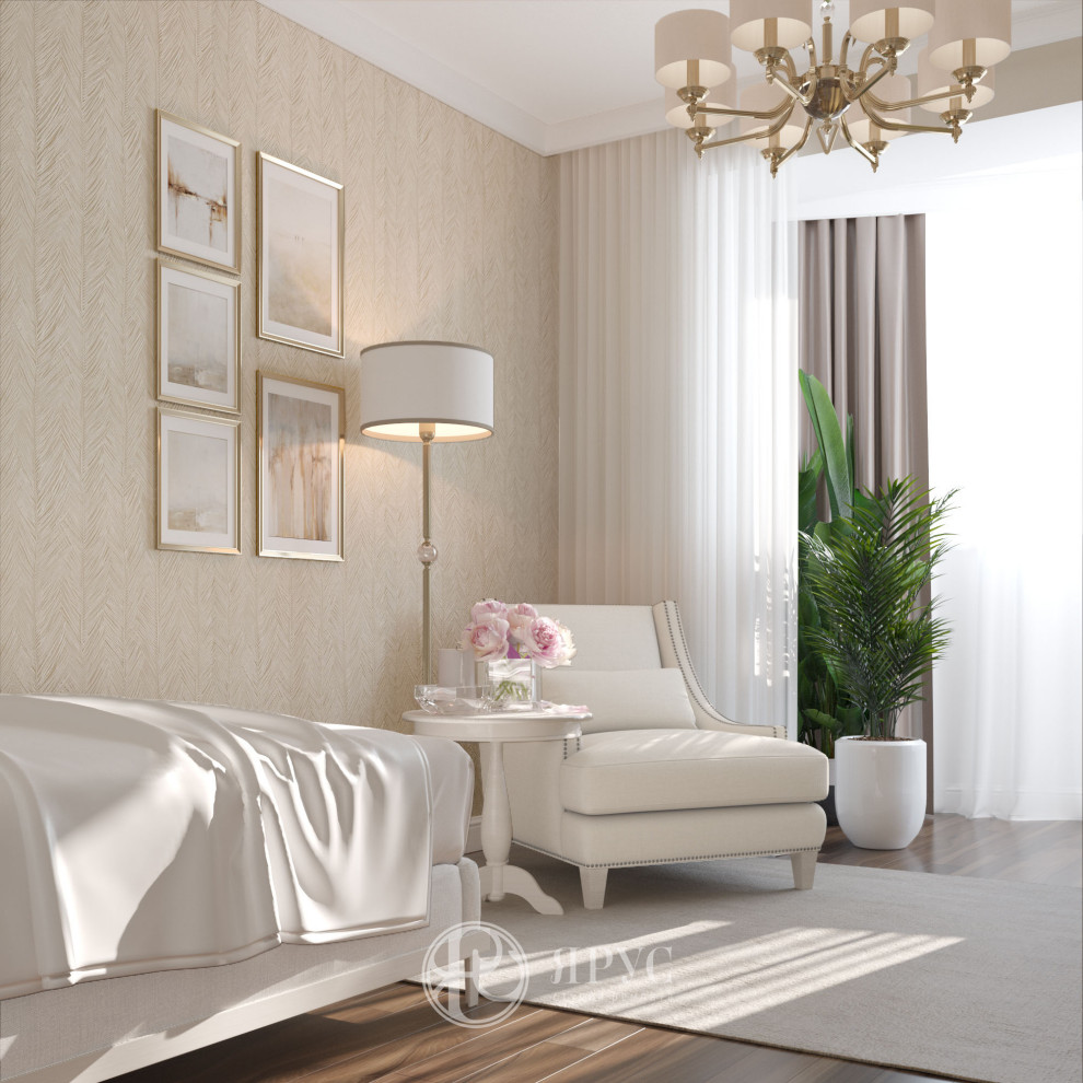 Дизайн-проект квартиры в стиле современной классики