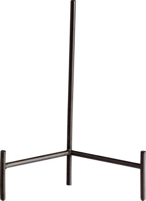 Cyan Design Aster Plate Rack Graphite Industrial Decorative