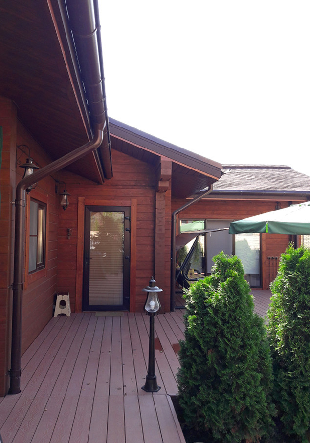 Деревянный спа комплекс