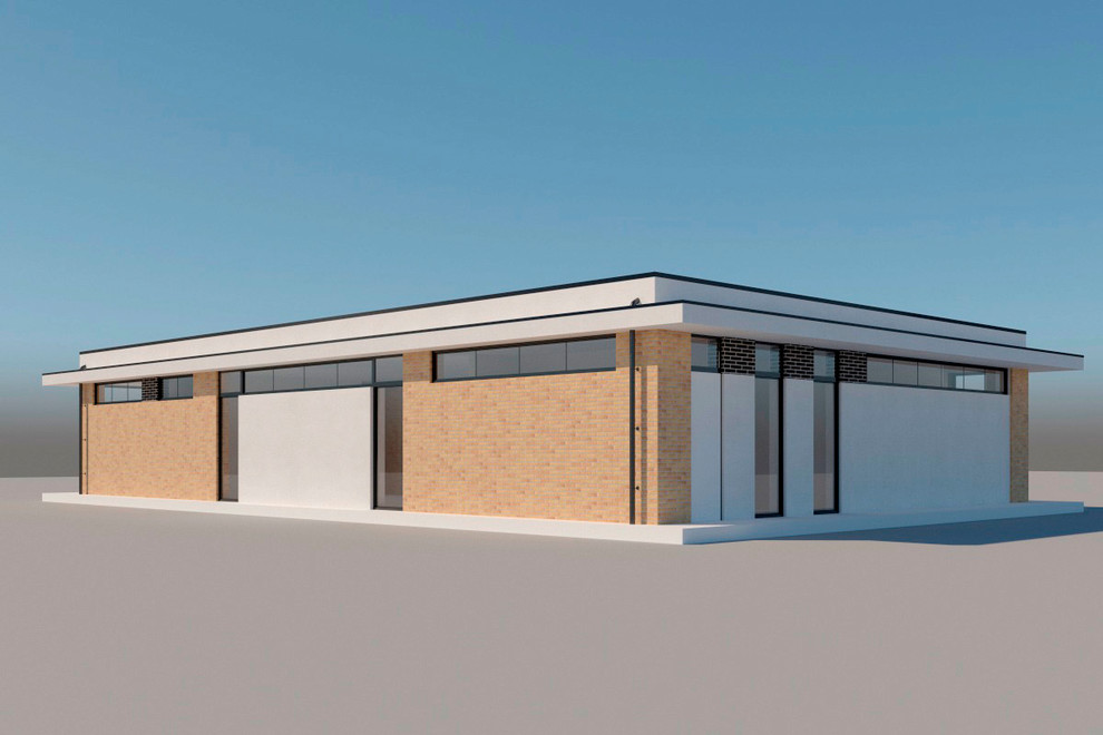 Дом в минимализме краснодар