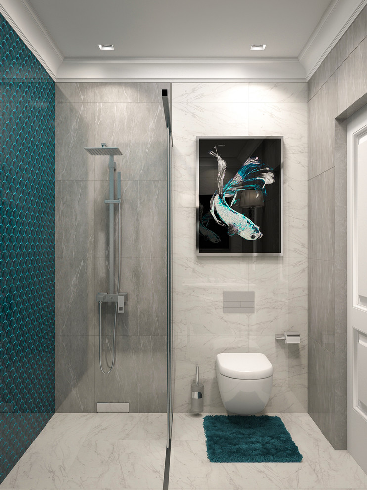 Двухуровневая квартира. Современный АР Деко