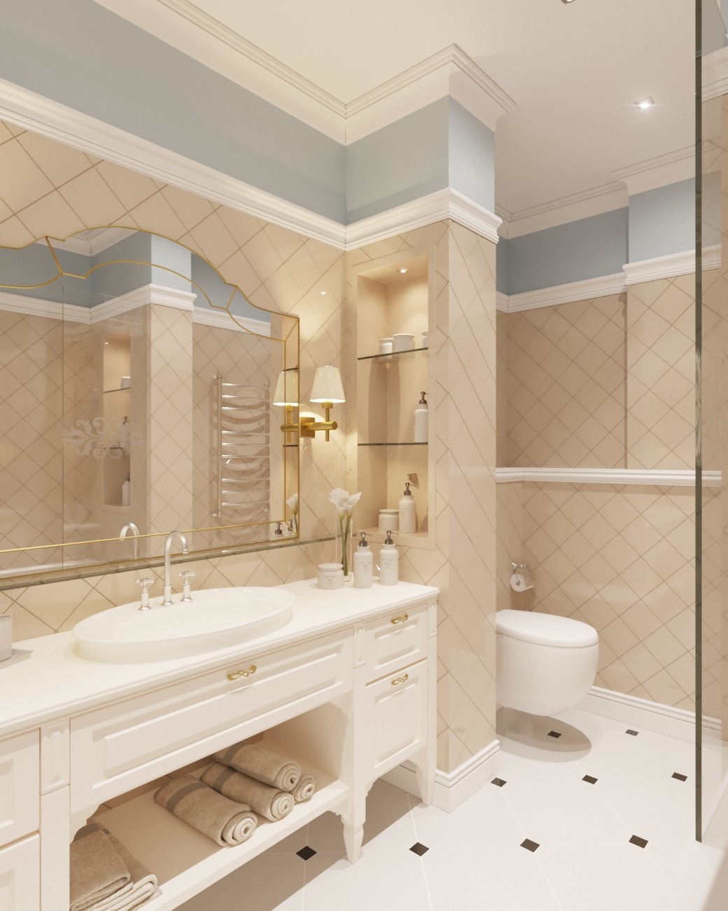 Квартира современная классика