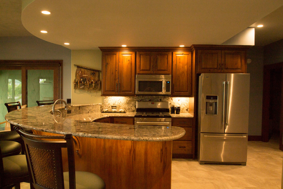 Kitchen - transitional kitchen idea