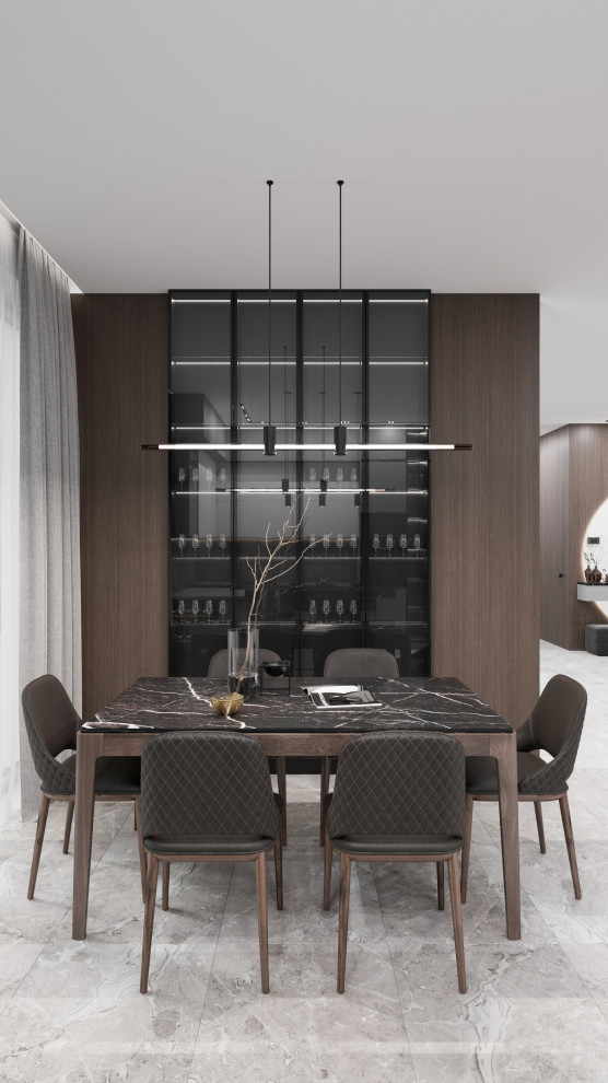 Коттедж в стиле современного минимализма