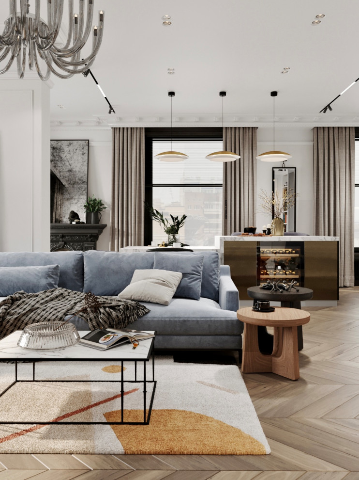 Квартира для сына дизайнера с отличным вкусом