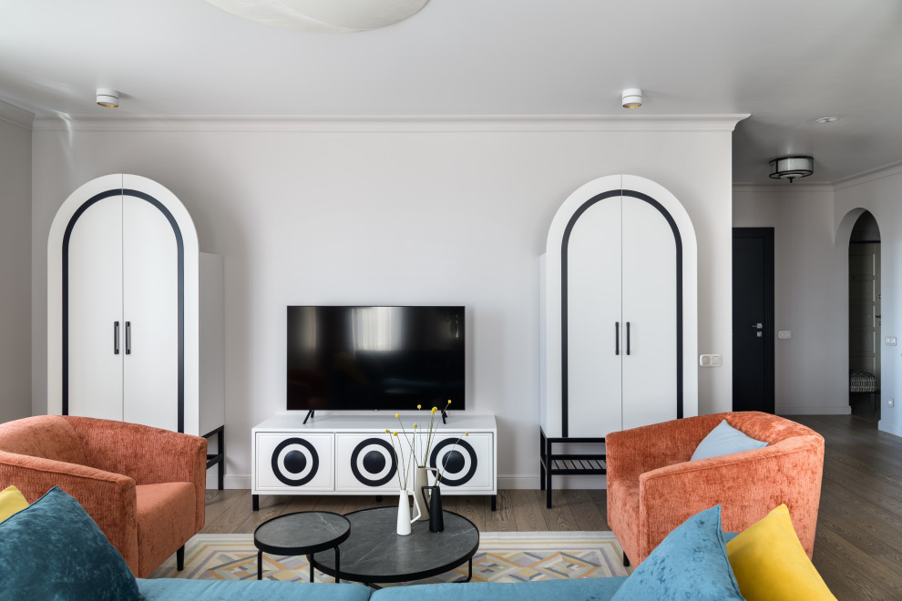 Квартира с яркими акцентами