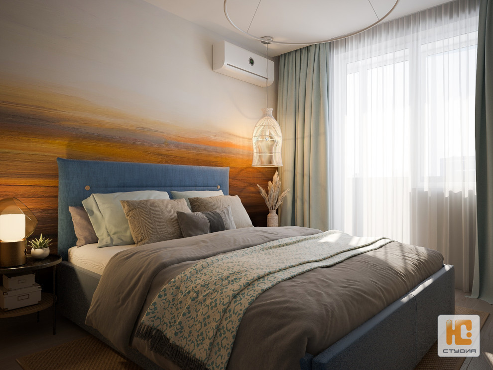 Дизайн-проект части квартиры (гостиная, спальня, балкон, детская)