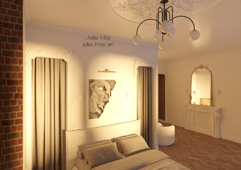 Дизайн-проект квартиры в историческом центре Санкт Петербурга в классическом сти