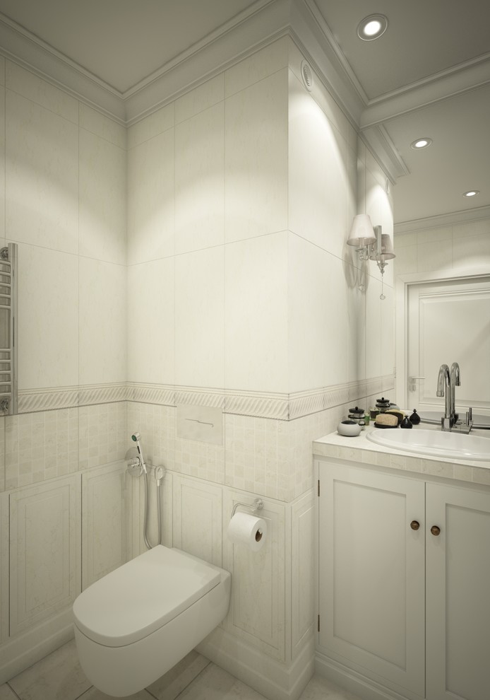 Бюджетный проект двухкомнатной квартиры в стиле неоклассика