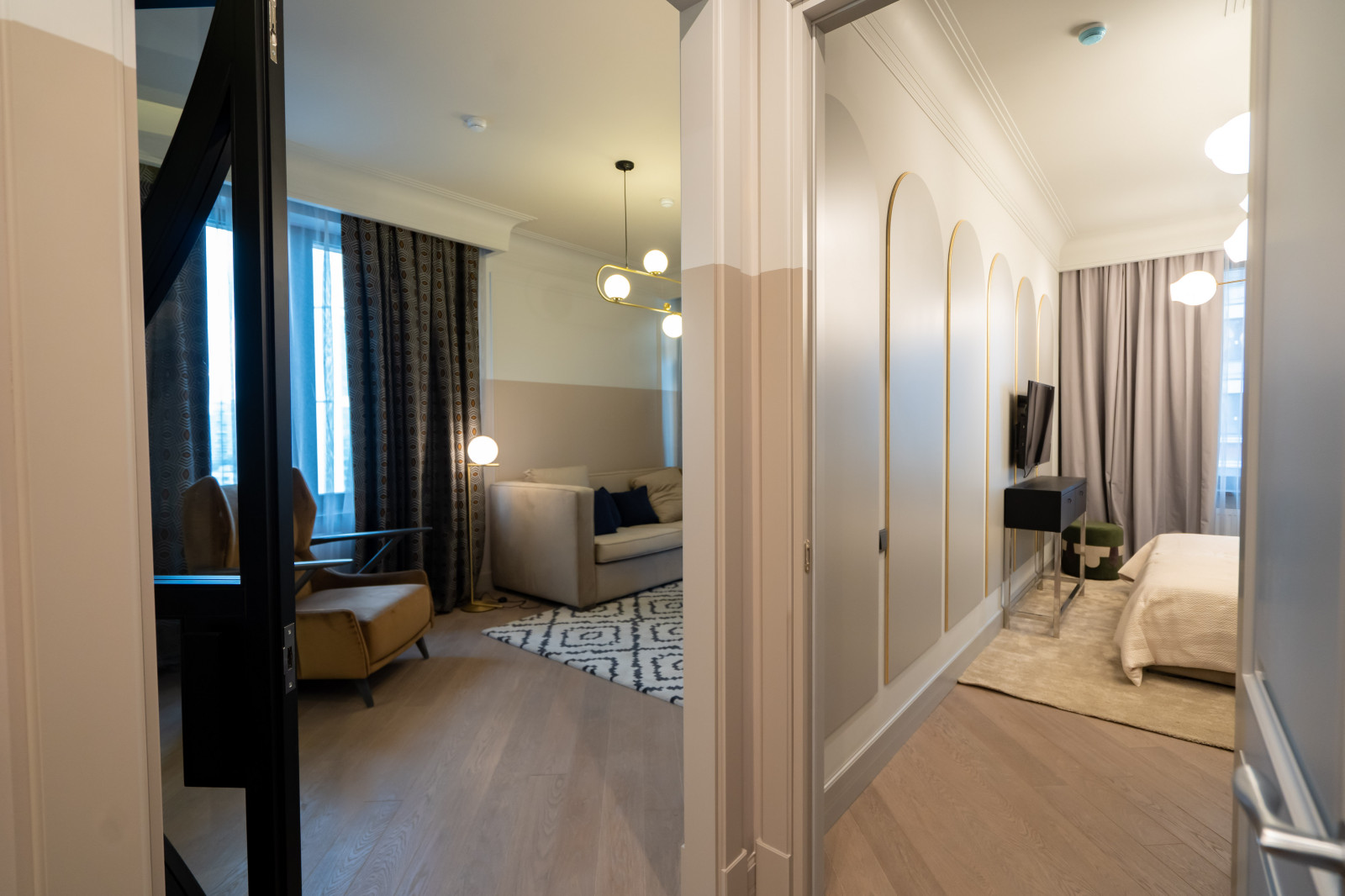 Дизайнерский ремонт по проекту Архитетора из Астаны