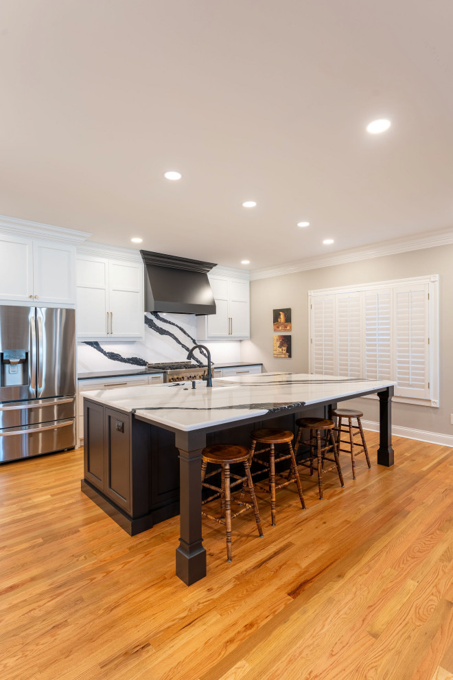 Fairvue Kitchen and Primary Bathroom