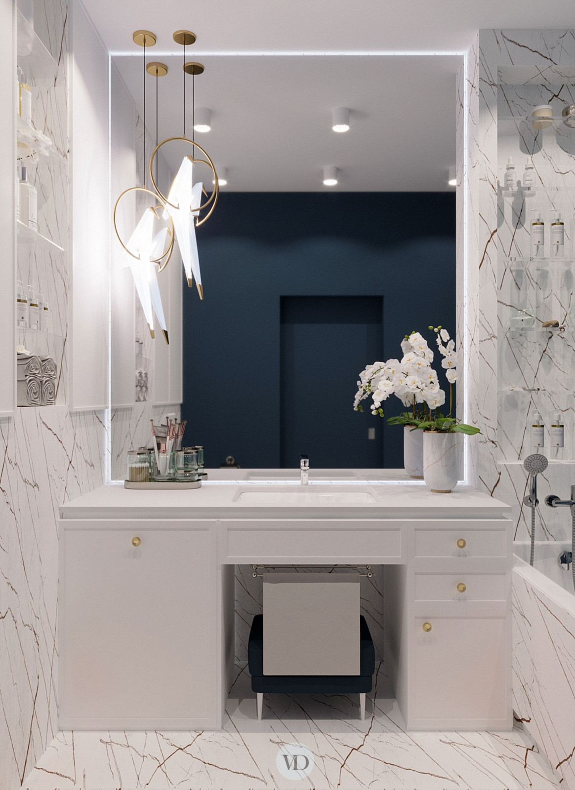 Дизайн-проект квартиры в ЖК Hьютон