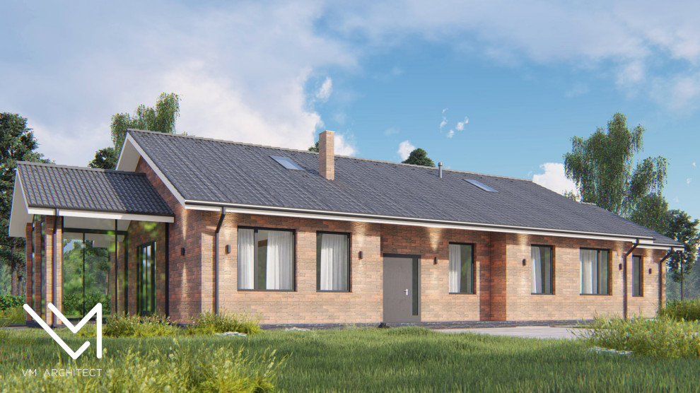 Проект Одноэтажного дома