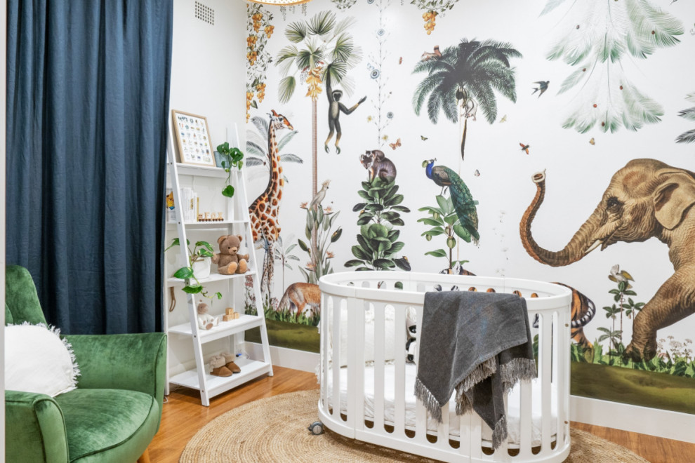 Design ideas for an eclectic nursery in Brisbane.