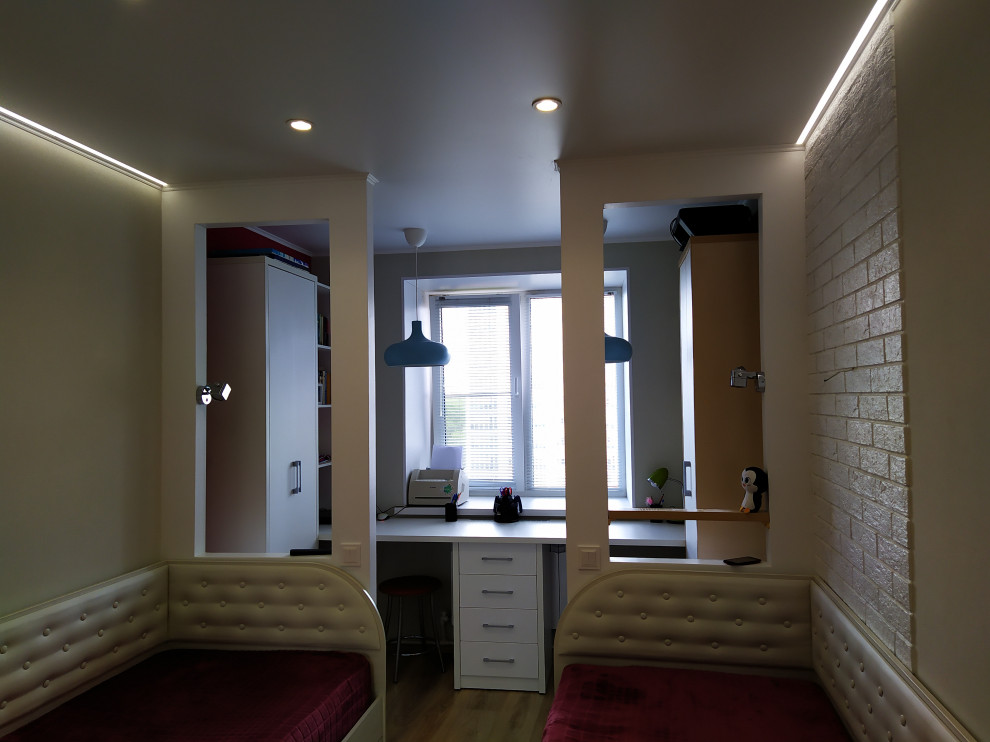 Квартира для семьи с двумя девочками.